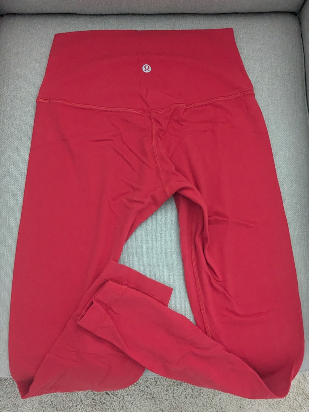 Lululemon Red High-Rise Align Leggings